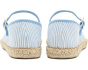 Seersucker Mary Jane Espadrille