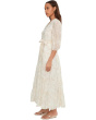 Three Teir Button Bodice Maxi