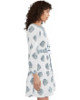 Mosaic Shores Long Sleeve Short Dress