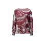 Georgettebluse m. eingen_htem Jersey-Top, ecru-erika-bedruckt
