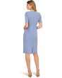 Mini Bow Front Sheath Dress