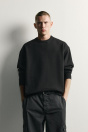 Zara ОБЛЕГАЮЩИЙ ТРИКОТАЖ SOFT Black
