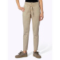 Stretch-Hose m. Bindeband, sand