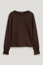 C&A Рубашка с длинным рукавом - приталенная - в рубчик 2258785 темно-коричневый