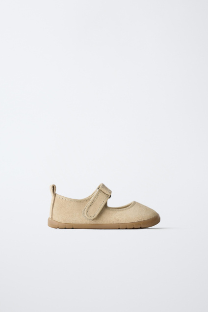 Zara БАЙЛАРИНА БОСОНОГАЯ ИЗ КОЖИ 498380757-107-19