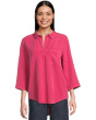 Roll Tab Sleeve Patch Pocket Tunic