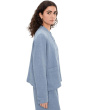 Organic Cotton Doubleweave Mandarin Collar Jacket