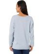 Split-Neck Pullover Sweater