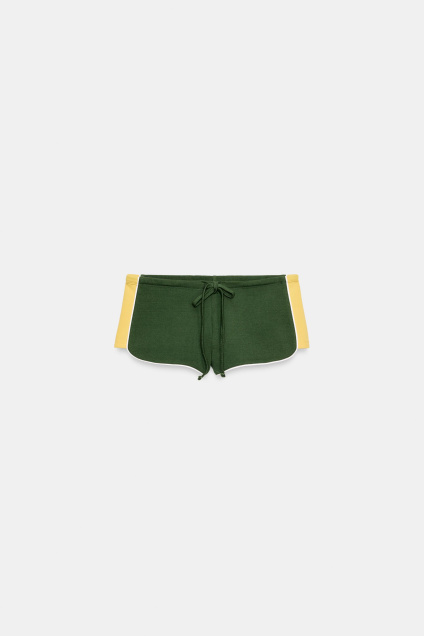 Zara МИНИ-ШОРТЫ В ПОЛОСКУ ПО БОКАМ 528165151-500-2