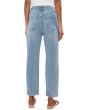 Liv High-Rise Relaxed Crop Skinny Jeans with Wide Hem 27in Inseam