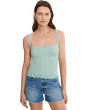 So Soft Frill Square Neck Tank