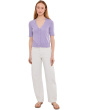 Short Sleeve Button Front Cardigan