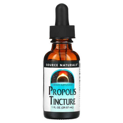 Source Naturals, настойка прополиса, 1,25 мл, 29,57 мл (1 жидк. унция)