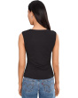 Sleeveless Built in Bra Knit Top