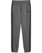 Essential 3-Stripe Fleece Heather Joggers (Big Kid)