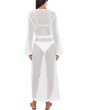 Beach Edit Gathered Lace Cover Up