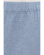 Organic Cotton Doubleweave Ankle Wide Pants