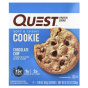 Quest Nutrition, Протеиновое печенье, шоколадная крошка, 4 пакетика, 59 г (2,08 унции)