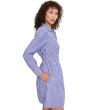 Sunlit Stripe Long Sleeve Shirtdress