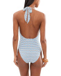 Mala Ring Front Halter One-Piece