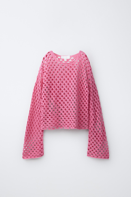 Zara КРАСНЫЙ СВИТЕР 528552156-926-7