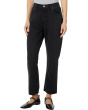 Billy Crop Covered Button Fly in Dark Dawn Distressed