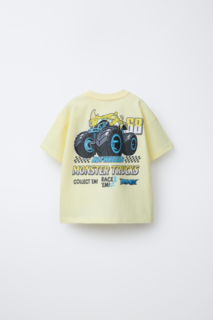 Zara ФУТБОЛКА С ПРИНТОМ HOT WHEELS MONSTER TRUCK® 535950861-300-24