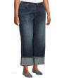 Plus Sienna High Rise Straight Leg-roll Up 5"