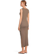 Reign Knife Neck Midi Pleated Dress