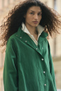 Блузка из смеси лиоцелл с воротником-стойкой