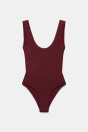 Zara КУПАЛЬНИК СО СТРУКТУРНЫМ РИСУНКОМ 505410595-700-3