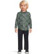 Printed Twill Button Down Shirt (Infant)