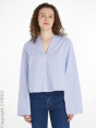 Tommy Hilfiger Блузка хлопковая Stp с v-образным вырезом C34320709-4284