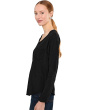 Long Sleeve Shirttail Pocket Tee