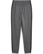 Essential 3-Stripe Fleece Heather Joggers (Big Kid)