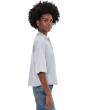 3/4 Sleeve Drop Shoulder Boxy Top