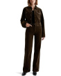 Kora High Rise Wide Leg in Rich Umber