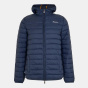 Aquascutum Мужская пуховая куртка средней длины с капюшоном и длинным рукавом длиной до бедер