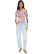Mesh Button Front Shirt- Mcdreamer