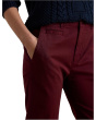Stretch Cotton Chino Flare Pants