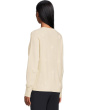 On the Dot - Long Sleeve Crew Neck Sweater with Fuzzy Dots