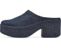 Platfforms Denim Heeled Mules