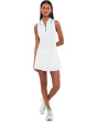 Sleeveless Fitted Pique Polo