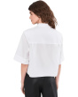 Scallop Detail Short Sleeve Shirt