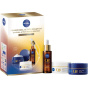 NIVEA Q10 Energy Q10 набор питания против морщин Q10 Ночная сыворотка против морщин 50 мл + сыворотка двойного действия Q10 от экспертов по борьбе с морщинами 30 мл + Q10 Дневная сыворотка против морщин 50 мл - 1 шт.