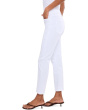White Denim, Crop Baby Boot 5 Pockets Jeans In White