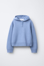 Zara ВЯЗАНЫЙ СВИТЕР С КАПЮШОНОМ 511693872-428-7