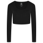 Gym King Женский спортивный топ Peach Luxe с длинным рукавом Performance Gym Top