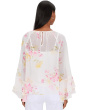Double Ruffle Sleeve Blouse