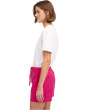 Pull-On Drawstring Shorts in 100% Linen